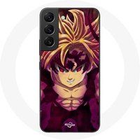 Maniacase Etui voor Samsung Galaxy S22 Manga Zeven hoofdzonden Demon