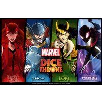 Lucky Duck Games Marvel Dice Throne - Scarlet Witch, Thor, Loki, Spider-Man