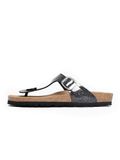Bayton Teenslipper 'Mercure' donkergrijs