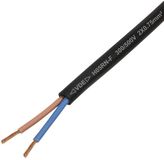 Tru Components TRU COMPONENTS TC-13389156 Rubberkabel H05RN-F 2 x 0.75 mm² Zwart 50 m