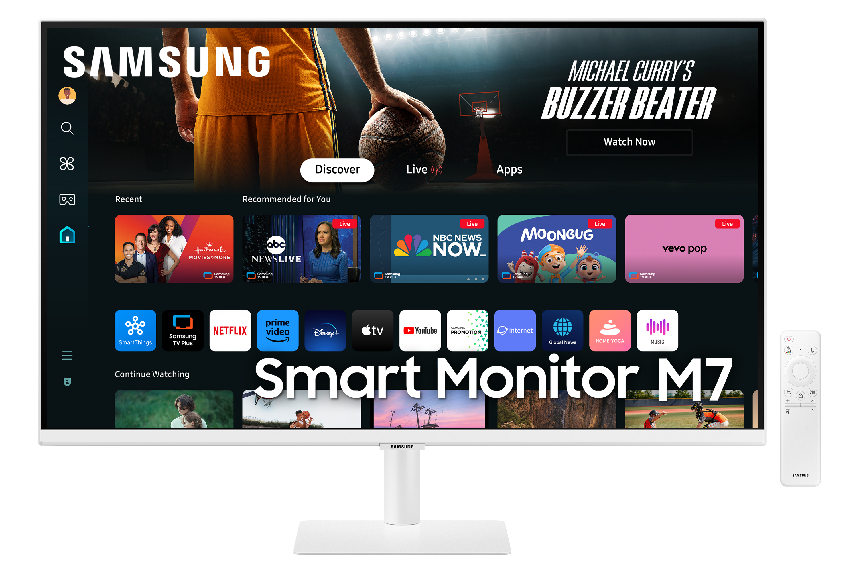 Samsung Smart Monitor M7  32 Inch Smart Monitor M7 M70D UHD