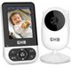Babyfoon - Met camera - 2,8 inch - Nachtzicht - Zwart