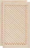 vidaXL Armoires portes avec treillage 2 pcs 59,5x99 cm pin massif