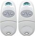 BeiJingLiangPinJiaZuoKeJiWenHuaFaZhanYouXianGongSi 2 pièces télécommande de porte de garage ouvre-porte de garage porte-clés portable 433,92 MHz télécommande de porte de garage pour TOP - ShopVlot
