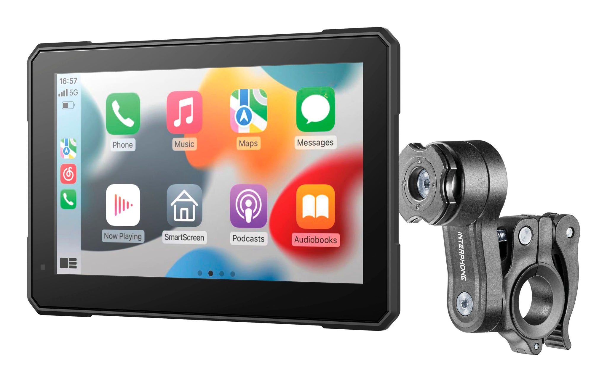 Interphone SYNC70 ESSENTIAL navigator Vast 17,8 cm (7") IPS Touchscreen Zwart