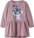NAME IT NMFANSA STITCH SWE DRESS BRU WDI Meisjes Jurk - Maat 98
