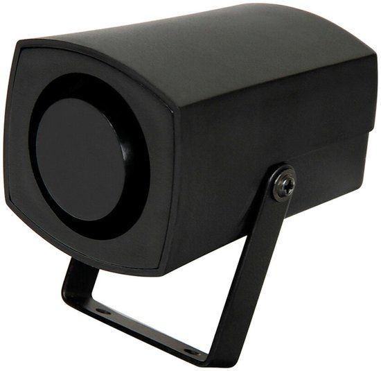 Lampa Viaautoshop Micro Sirene 6-12v Zwart