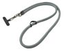 System-S Schouderband, extra dik, voor smartphone hoes van nylon in grijs