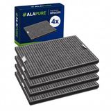 Alapure 4x filtre à charbon 4550 D12-P / DUMF12