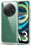 Techsuit Hoesje geschikt voor Xiaomi Redmi A3/A3x - Shockproof Silicone Back Cover - Transparant