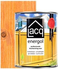 Lacq Energol Beits - Mahoney - 1 liter - Zijdeglans - Voor Hout - Binnen & Buiten