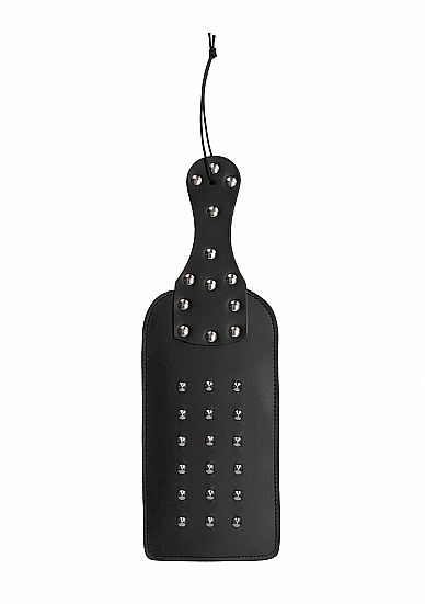 Ouch! Pain Studded Paddle - Black - 8714273928573