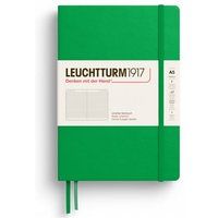 Leuchtturm1917 A5-notitieboekje, Medium, Gelinieerd, met Harde Kaft, 251 Genummerde Pagina's, Spring Leaf
