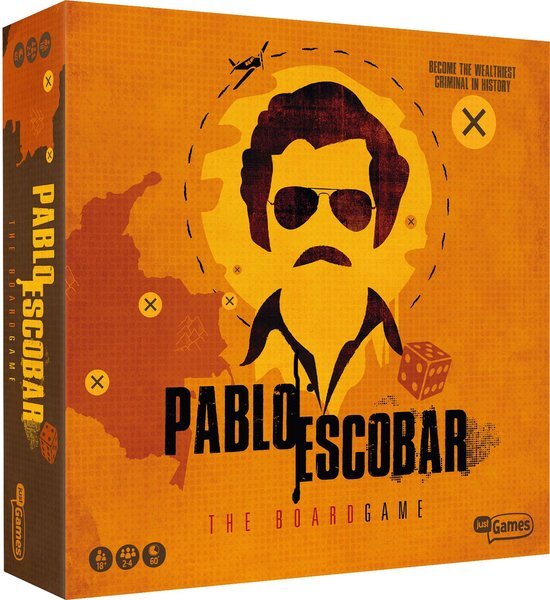 Just Games Pablo Escobar The Boardgame - bordspel - beschikbaar vanaf 5 oktober 2018