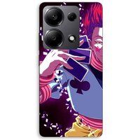 Maniacase Coque Pour Xiaomi Redmi Note 13 Pro 4G Hisoka Morow et les carte hunter x hunter anime