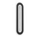 EGLO Macchioni Wandlamp - LED - 40 cm - Zwart|Wit - Glinsterend