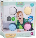 VTOYS - GERARDOS TOYS Gerardo's Toys Mijn eerste Sensory ballenset 4 stuks