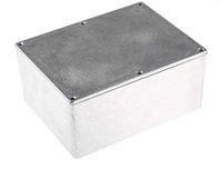 RS PRO Aluminium behuizing buitenmaat 165,8 x 127,3 x 76,3 mm IP66