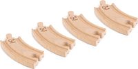 Hape Korte gebogen rails