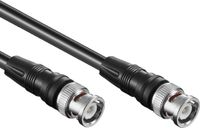 Goobay BNC Aansluitkabel - 75 Ohm - 1 meter - Zwart