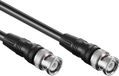 Goobay BNC Aansluitkabel - 75 Ohm - 1 meter - Zwart