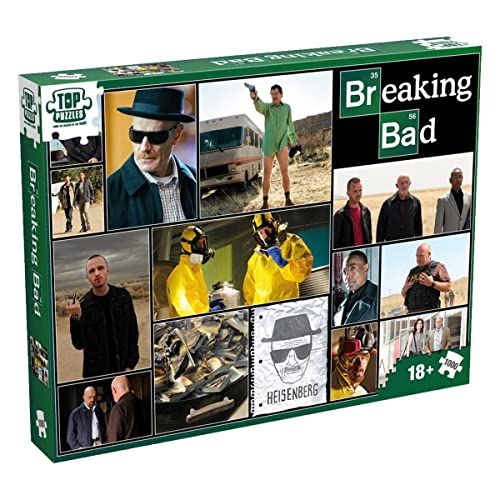 Winning Moves - Breaking Bad Patchwork Puzzel 1000 stukjes, WM02683-ML1-6, Mulicolor