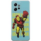 ERT GROUP mobiel telefoonhoesje voor Xiaomi REDMI NOTE 12 4G origineel en officieel erkend Marvel patroon Iron Man 009