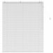 vidaXL Venetiaanse jaloezie wit 135 x 160 cm 35 mm