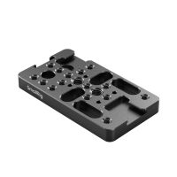 SmallRig Plaque perforée Zwart Aluminium 1/4-20, 3/8-16