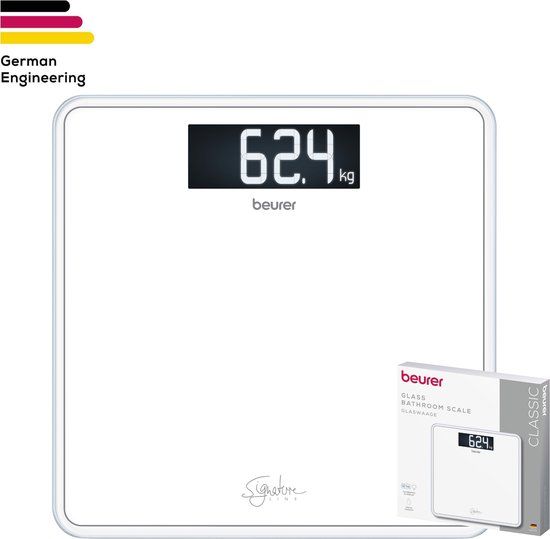 Beurer GS 400 SignatureLine Personenweegschaal - Digitaal - Wit