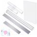 Merkloos Acryl Kleiroller - 4 stuks - Transparant