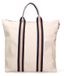 Sac à main/sac à dos élégant et réversible pour femme, en cuir, avec imprimé dollar. Fabriqué en Italie