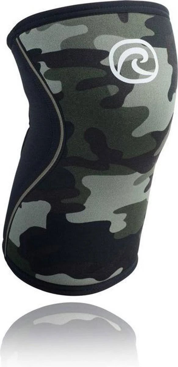Rehband RX Kniebrace - 7 mm - Zwart/Camo - XL
