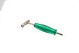Alligator compressor nippel universeel slangaansluiting - Groen