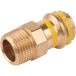 VSH Seppelfricke VSH Press-Übergangsstück 22 x R1, V-Kontur, DVGW Gas, Pressfitting, 5 Stück