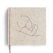 Leukigheidjes - Babyboek - Eerste jaar invulboek - Linnen cover - Beige