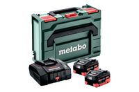 Metabo Basis-set LiHD | Accu starterset 18V in metaBOX 145 (2x 10.0Ah LiHD accu + ASC 290 lader) - 685304000