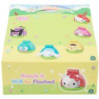 Hello Kitty Rainbow Tent-serie Figurine with luminous tent 4 cm random model