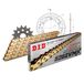 Kettingset DID Kettingset Stealth 520ZVM-X / 110 eindeloos goud voor Honda NX Dominator 650 cc Bj. 1996-2000