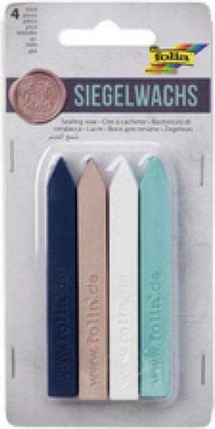 Rellin Zegellakkaarsen stijl, set van 4