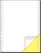 Sigel 32246 Printerpapier 1000 vel Wit, Geel