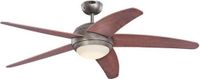 Westinghouse Bendan LED Plafondventilator - 132 cm - Dark Pewter - Bruin