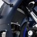 R&G Racing Yamaha Yzf R7 22 Rad0281bk Aluminium Radiatorbeschermer Zilver