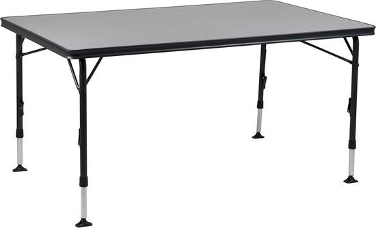 Crespo AP/274 Tafel - 150x90 cm - Zwart - Rechthoek - Melamine
