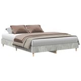 VidaXL Bedframe Betongrijs 150x200 cm