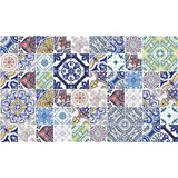 Karo-cement AzuLEJOS Karo-cement muursticker - 20 x 20 cm - 60 pièces