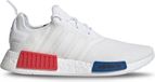 adidas Sneakers Mannen - Maat 43 1/3 - Zwart - wit - rood - blauw