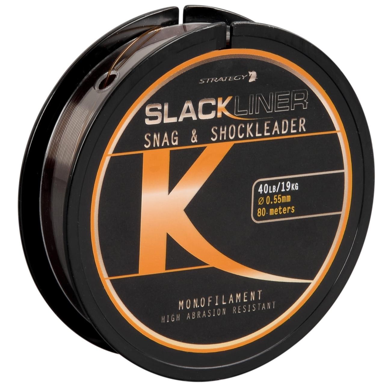 Strategy slackliner snag & shock leader monofilament