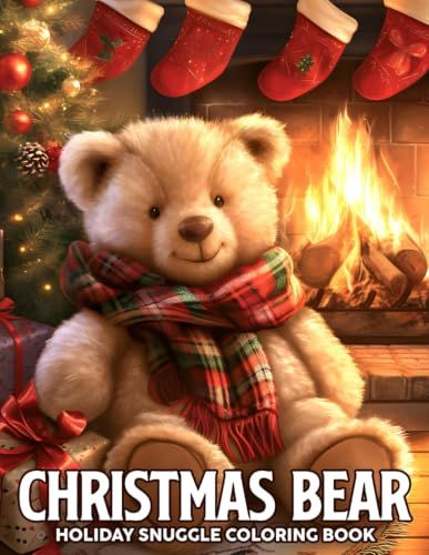 Christmas Bear Christmas Bear Coloring Book