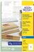 AVERY Zweckform QuickPEEL adresetiketten, 210 x 297 mm, polyester, transparant, zonder rand